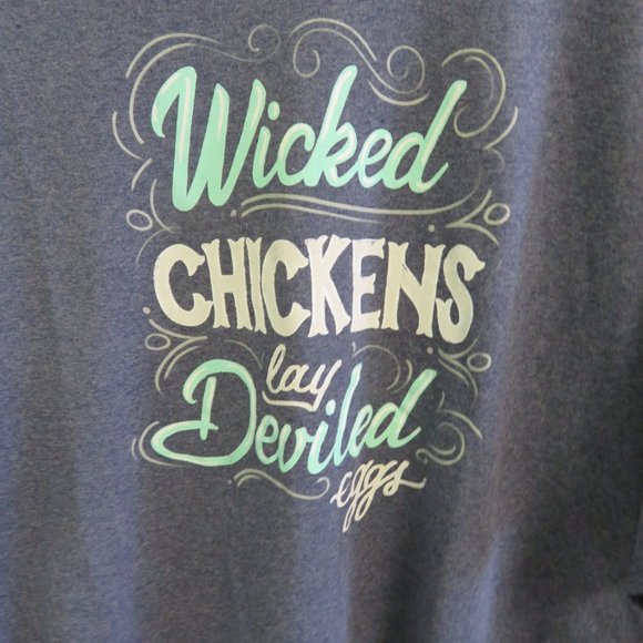 Wicked Chicken T-Shirt - size XL - Picture 3 of 5